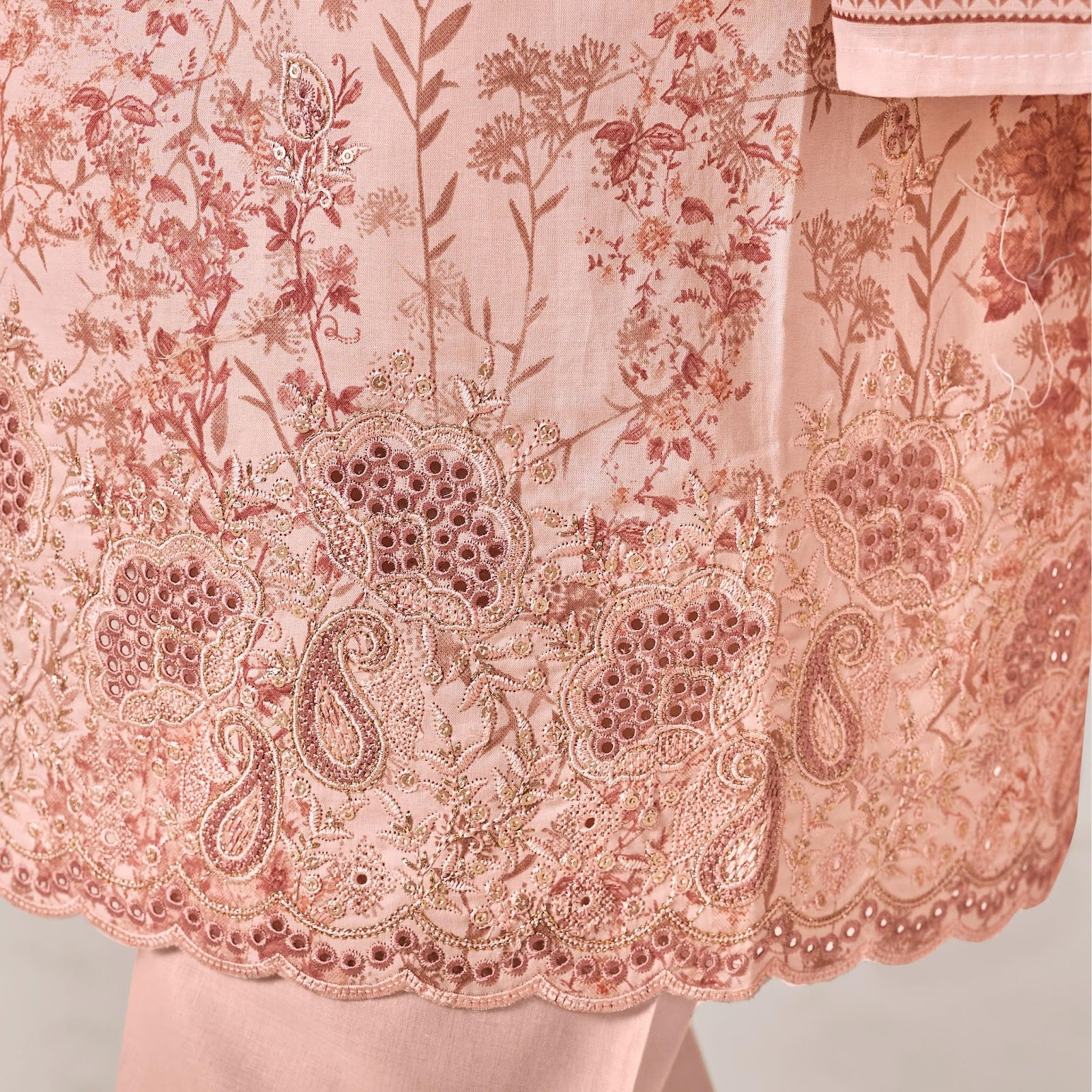 Chikankari Edition Khuda Baksh Prints Lawn Karachi Salwar Suits Manufacturer Ahmedabad