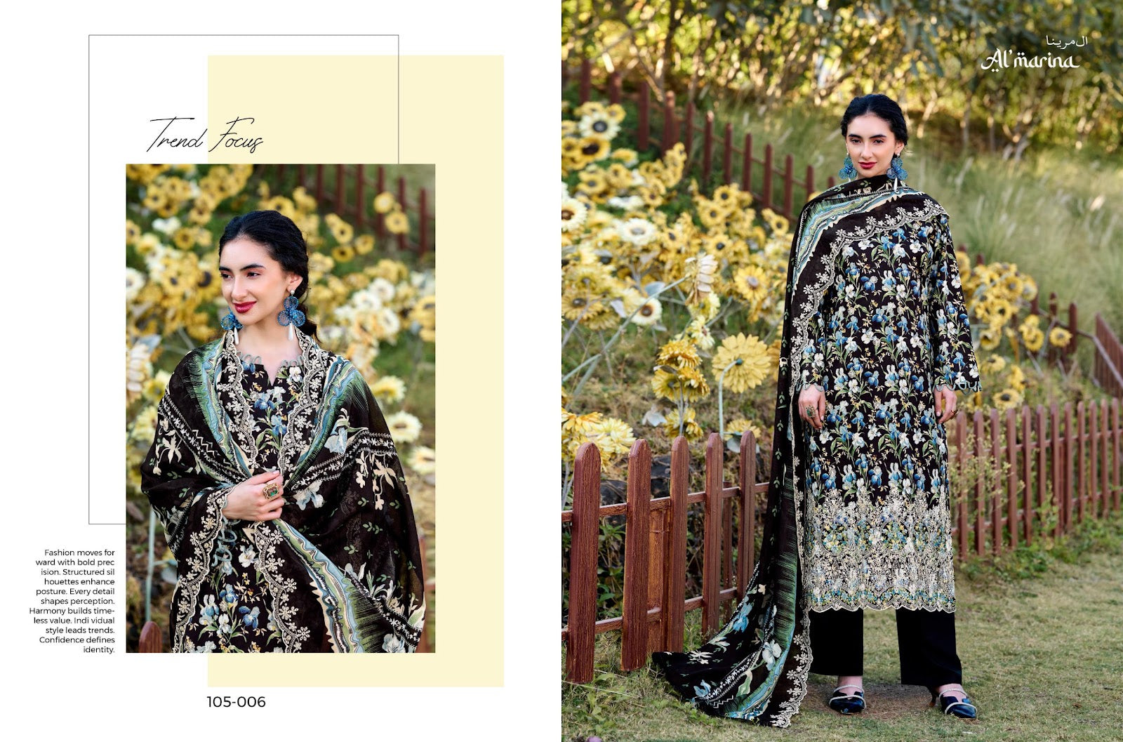 Chikankari Vol 3 Al Marina Cotton Karachi Salwar Suits Supplier Gujarat