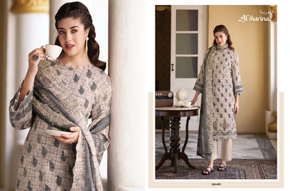 Chikankari Vol 4 Al Marina Cotton Karachi Salwar Suits Manufacturer India
