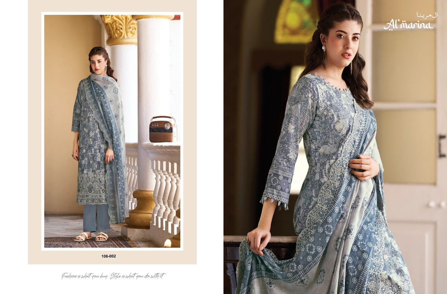 Chikankari Vol 4 Al Marina Cotton Karachi Salwar Suits Manufacturer India
