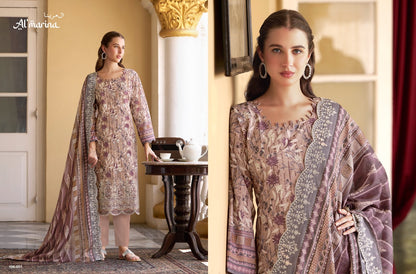 Chikankari Vol 4 Al Marina Cotton Karachi Salwar Suits Manufacturer India