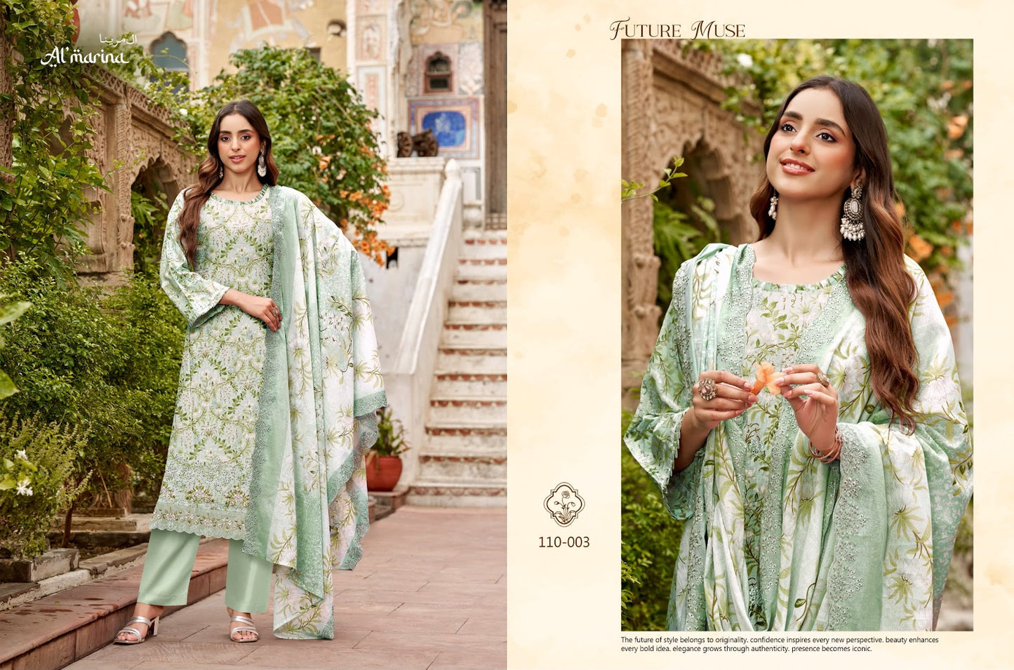 Chikankari Vol 6 Al Marina Pure Cotton Karachi Salwar Suits Wholesale Price