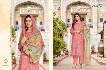 Chikankari Vol 6 Al Marina Pure Cotton Karachi Salwar Suits Wholesale Price