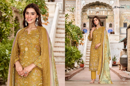 Chikankari Vol 6 Al Marina Pure Cotton Karachi Salwar Suits Wholesale Price