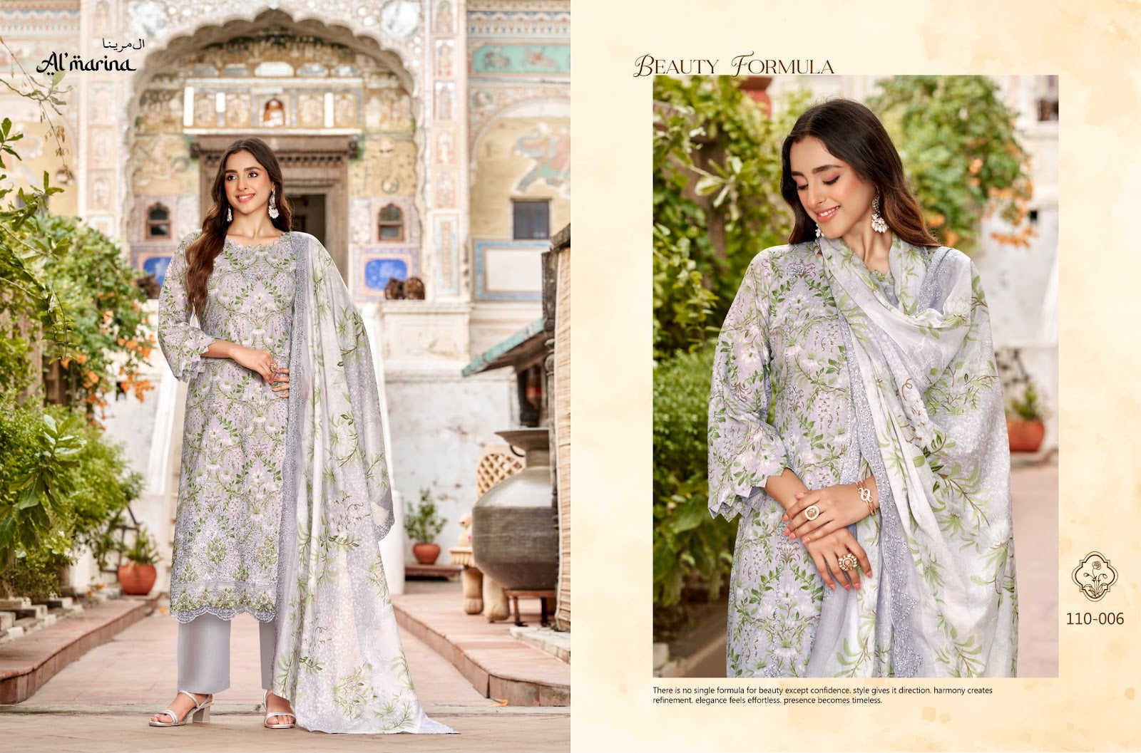 Chikankari Vol 6 Al Marina Pure Cotton Karachi Salwar Suits Wholesale Price