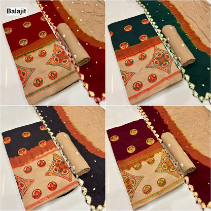 Chiku Work 2807 Balajit Salwar Suits Supplier India