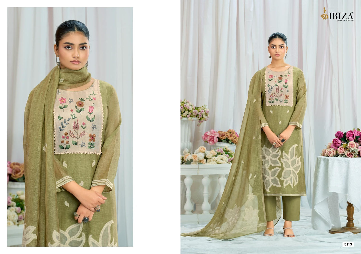 Chilman Ibiza Organic Cotton Pant Style Suits Manufacturer Gujarat