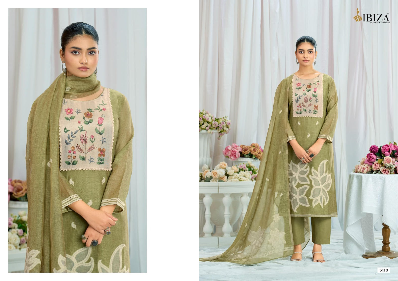 Chilman Ibiza Organic Cotton Pant Style Suits Manufacturer Gujarat