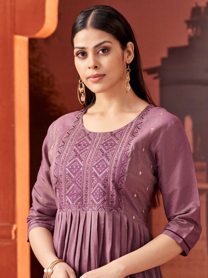 Chimki Hetvi Roman Simmer Anarkali Kurtis Exporter India