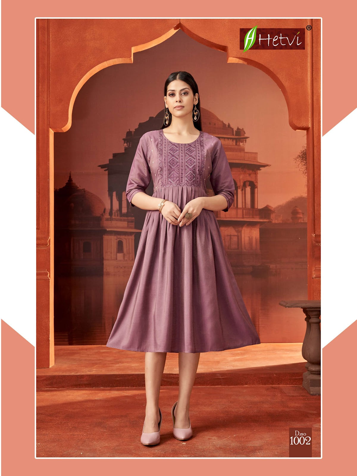 Chimki Hetvi Roman Simmer Anarkali Kurtis Exporter India