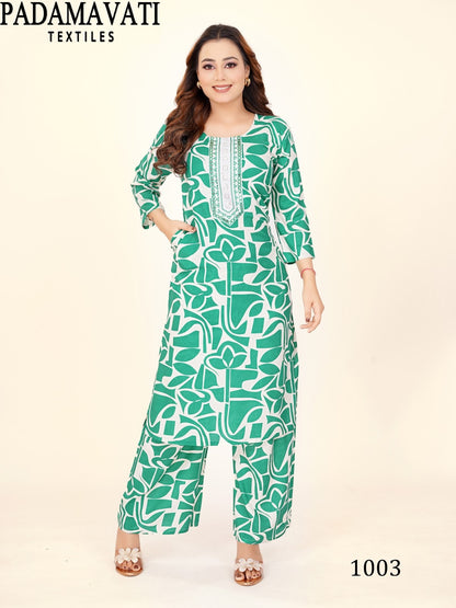 Chingari Vol 2 Pt Rayon 14Kg Co Ord Set Exporter Ahmedabad