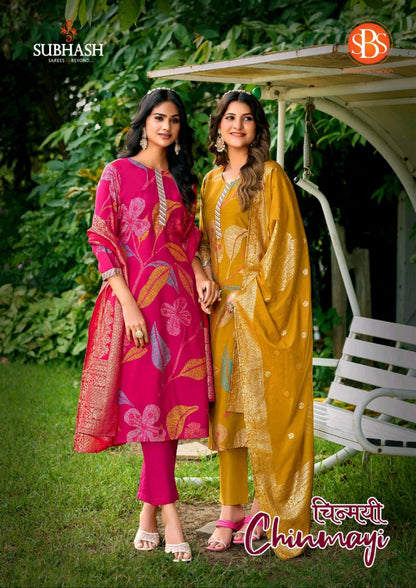 Chinmayi Sbs Modal Chanderi Readymade Pant Style Suits Manufacturer Ahmedabad