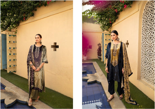 Chintz Naariti Velvet Suits Supplier Ahmedabad