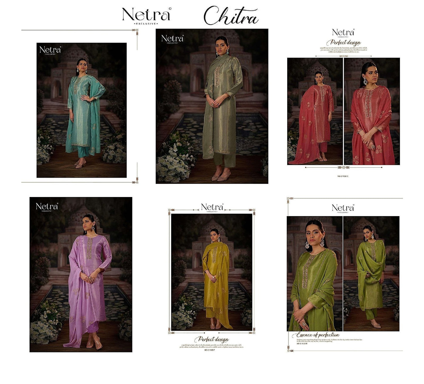 Chitra Netra Premium Bemberg Pant Style Suits Wholesaler Ahmedabad