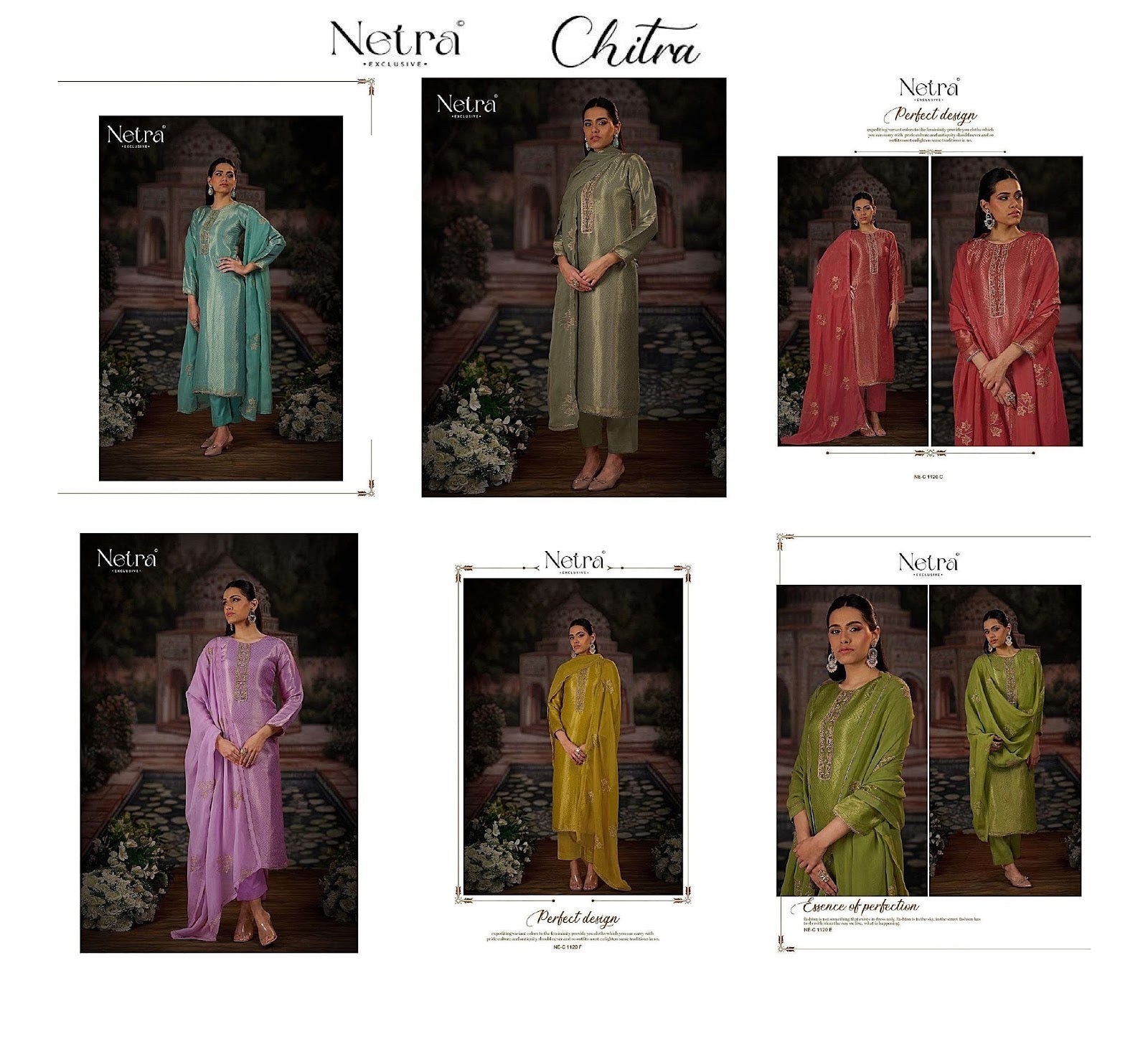 Chitra Netra Premium Bemberg Pant Style Suits Wholesaler Ahmedabad