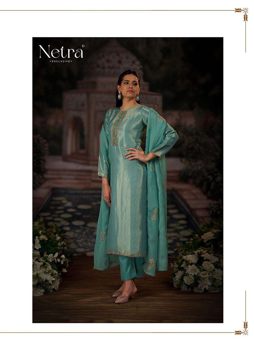 Chitra Netra Premium Bemberg Pant Style Suits Wholesaler Ahmedabad