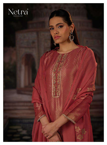 Chitra Netra Premium Bemberg Pant Style Suits Wholesaler Ahmedabad