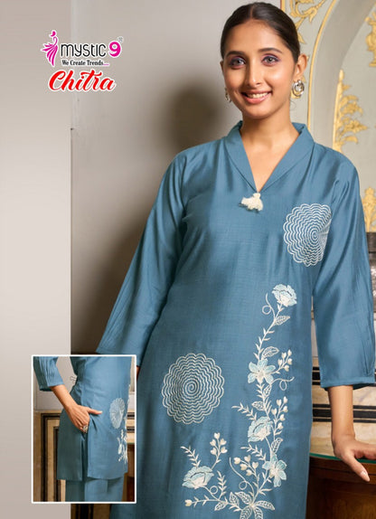 Chitra Vol 1 Mystic 9 Vertican Co Ord Set Wholesale Price