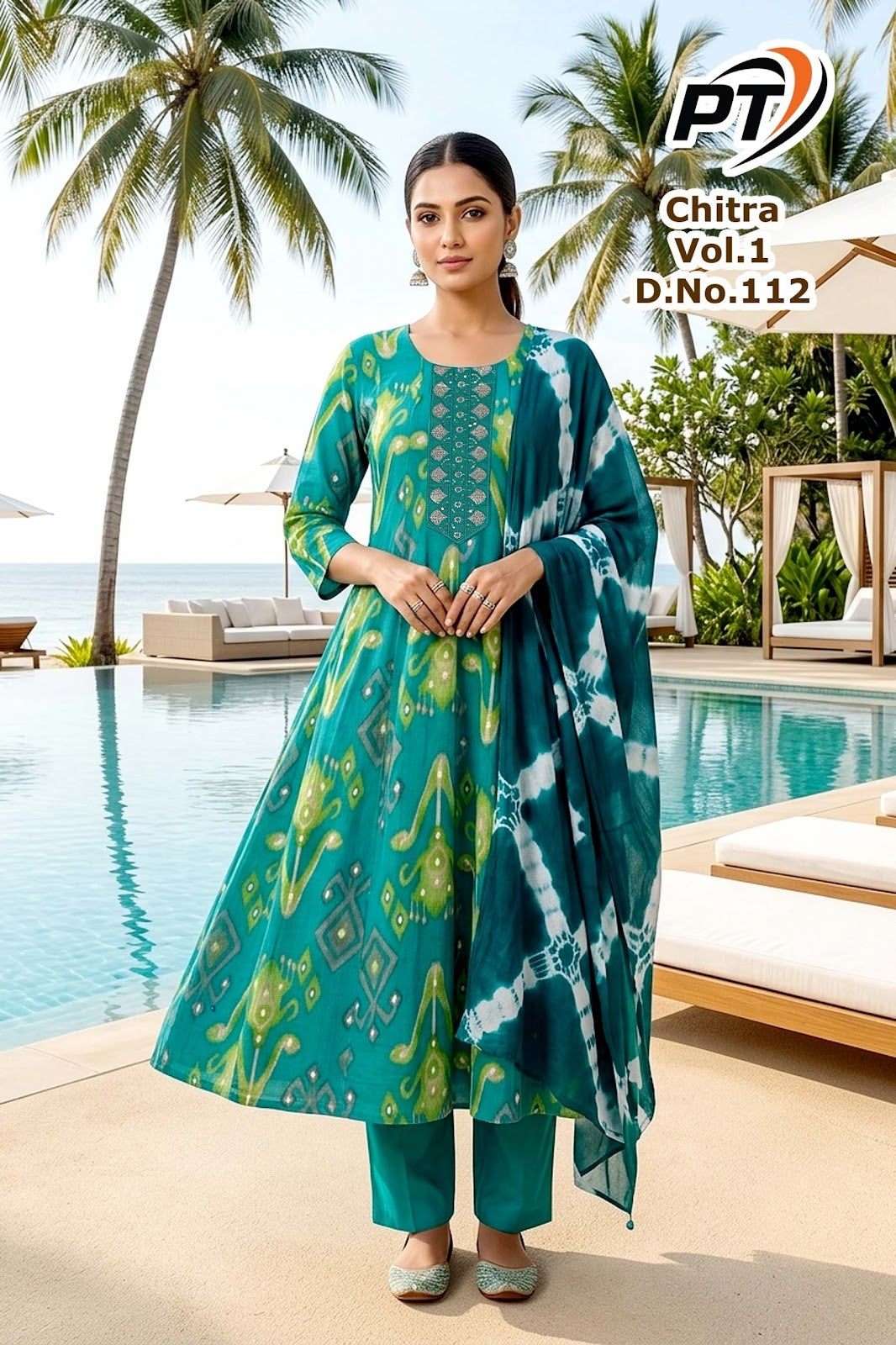 Chitra Vol 1 Pt Vertican Readymade Anarkali Suits Wholesaler Ahmedabad