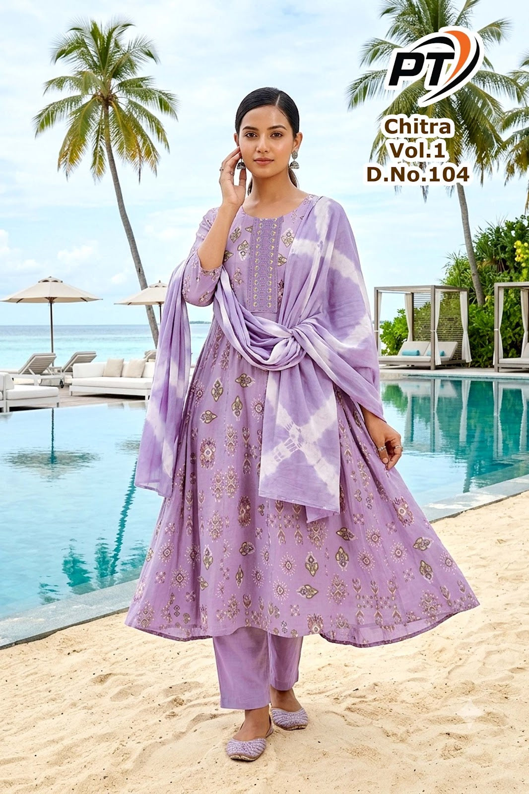 Chitra Vol 1 Pt Vertican Readymade Anarkali Suits Wholesaler Ahmedabad