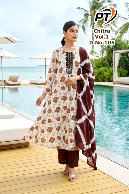 Chitra Vol 1 Pt Vertican Readymade Anarkali Suits Wholesaler Ahmedabad