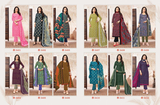 Chitra Vol 34 Balaji Cotton Dress Material Supplier