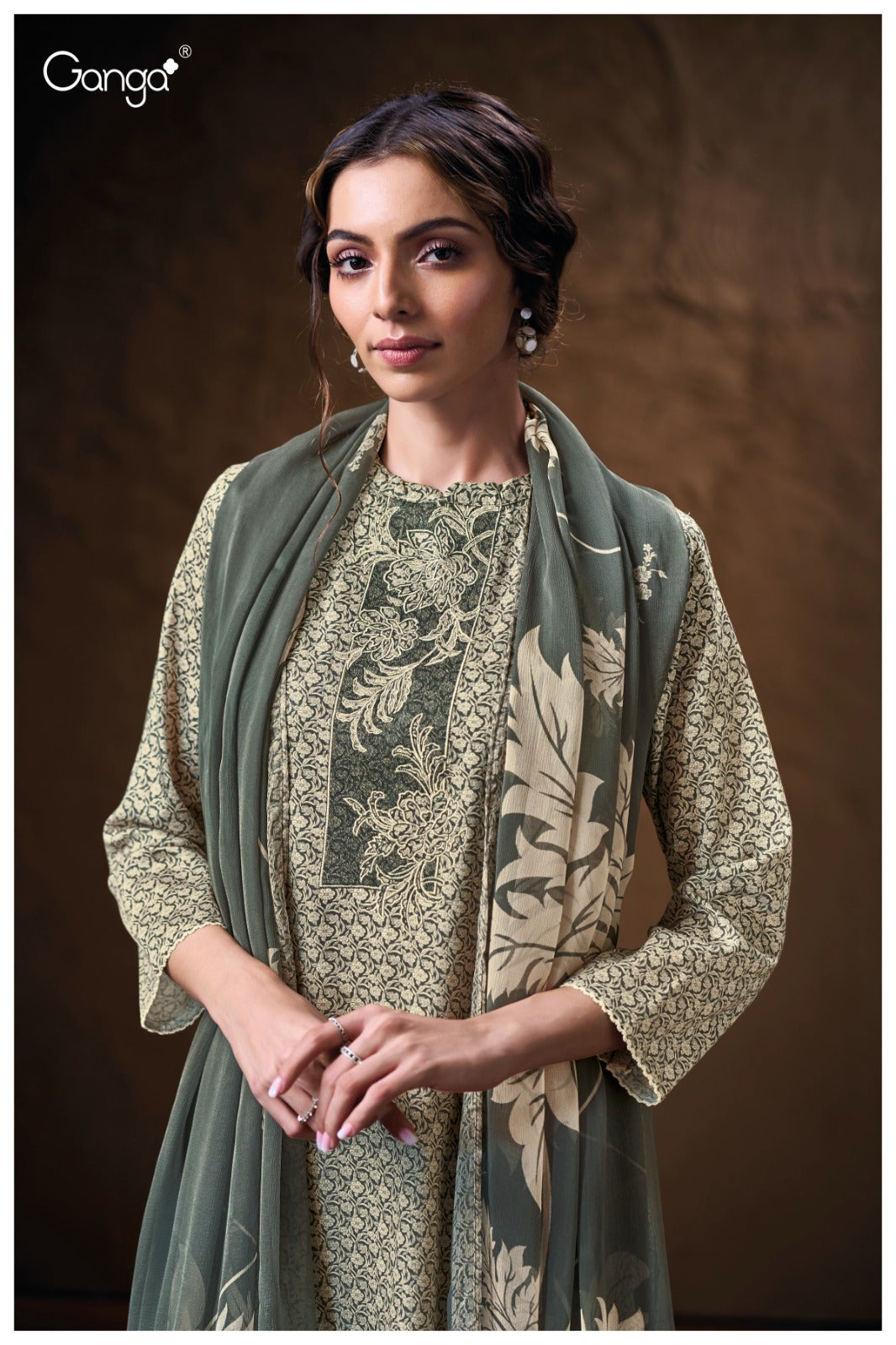 Chloe 3773 Ganga Premium Cotton Plazzo Style Suits Wholesaler Ahmedabad