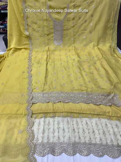 Chrome Nayandeep Viscose Salwar Suits Manufacturer Ahmedabad