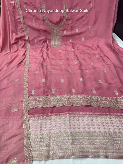 Chrome Nayandeep Viscose Salwar Suits Manufacturer Ahmedabad