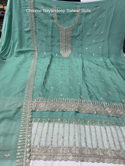 Chrome Nayandeep Viscose Salwar Suits Manufacturer Ahmedabad