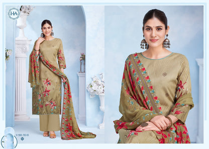 Chul Bul Edition 2 Harshit Fashion Cambric Karachi Salwar Suits Supplier Gujarat