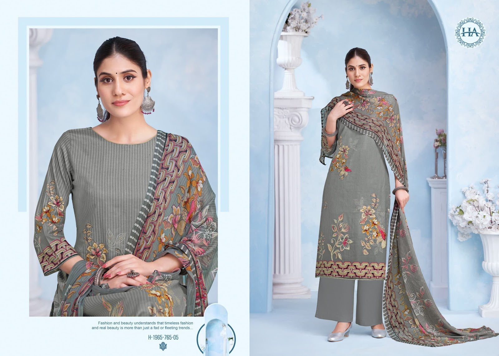 Chul Bul Edition 2 Harshit Fashion Cambric Karachi Salwar Suits Supplier Gujarat