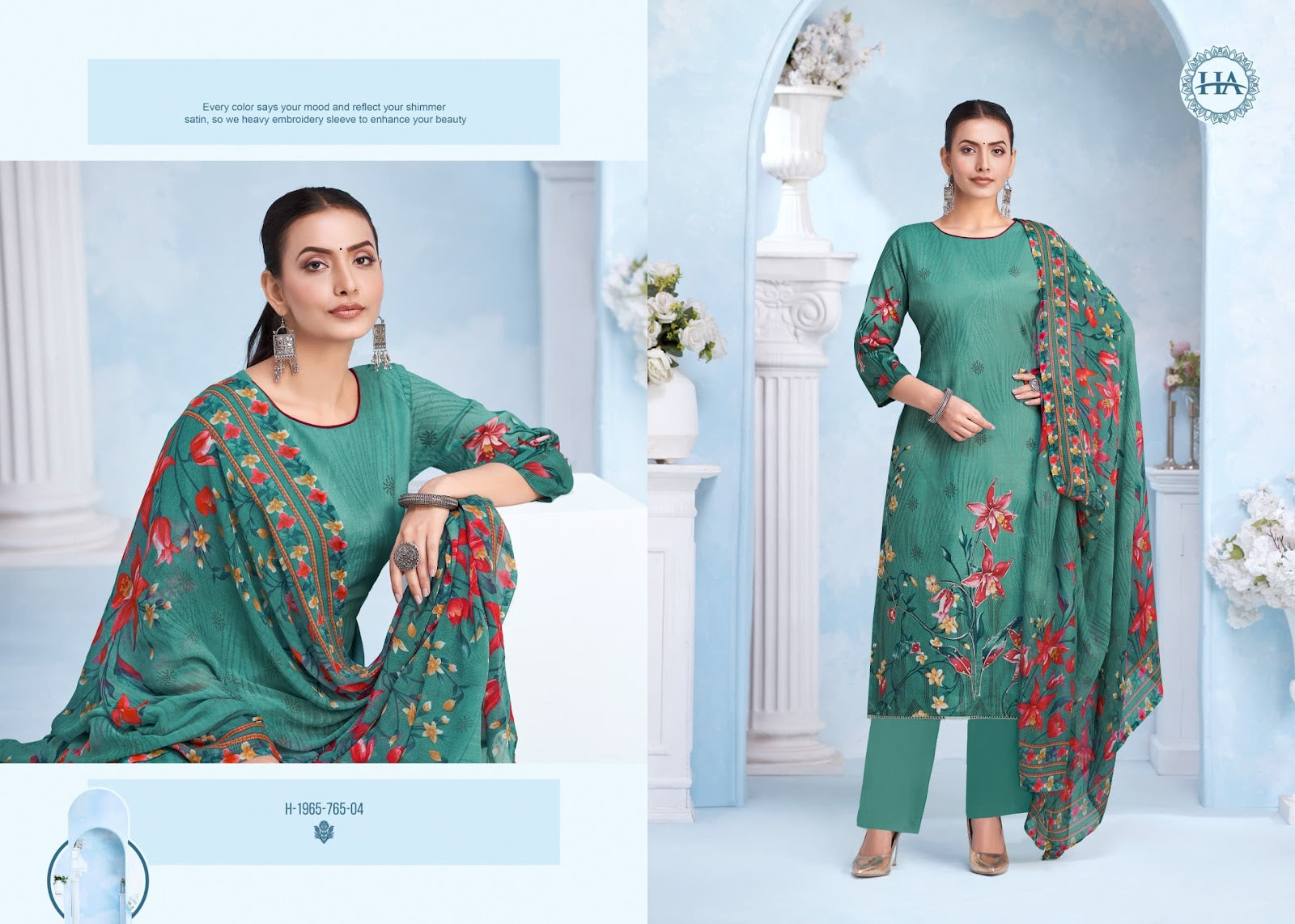 Chul Bul Edition 2 Harshit Fashion Cambric Karachi Salwar Suits Supplier Gujarat