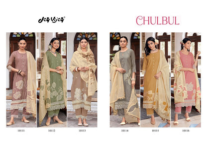 Chulbul Jay Vijay South Cotton Pant Style Suits Wholesale Price