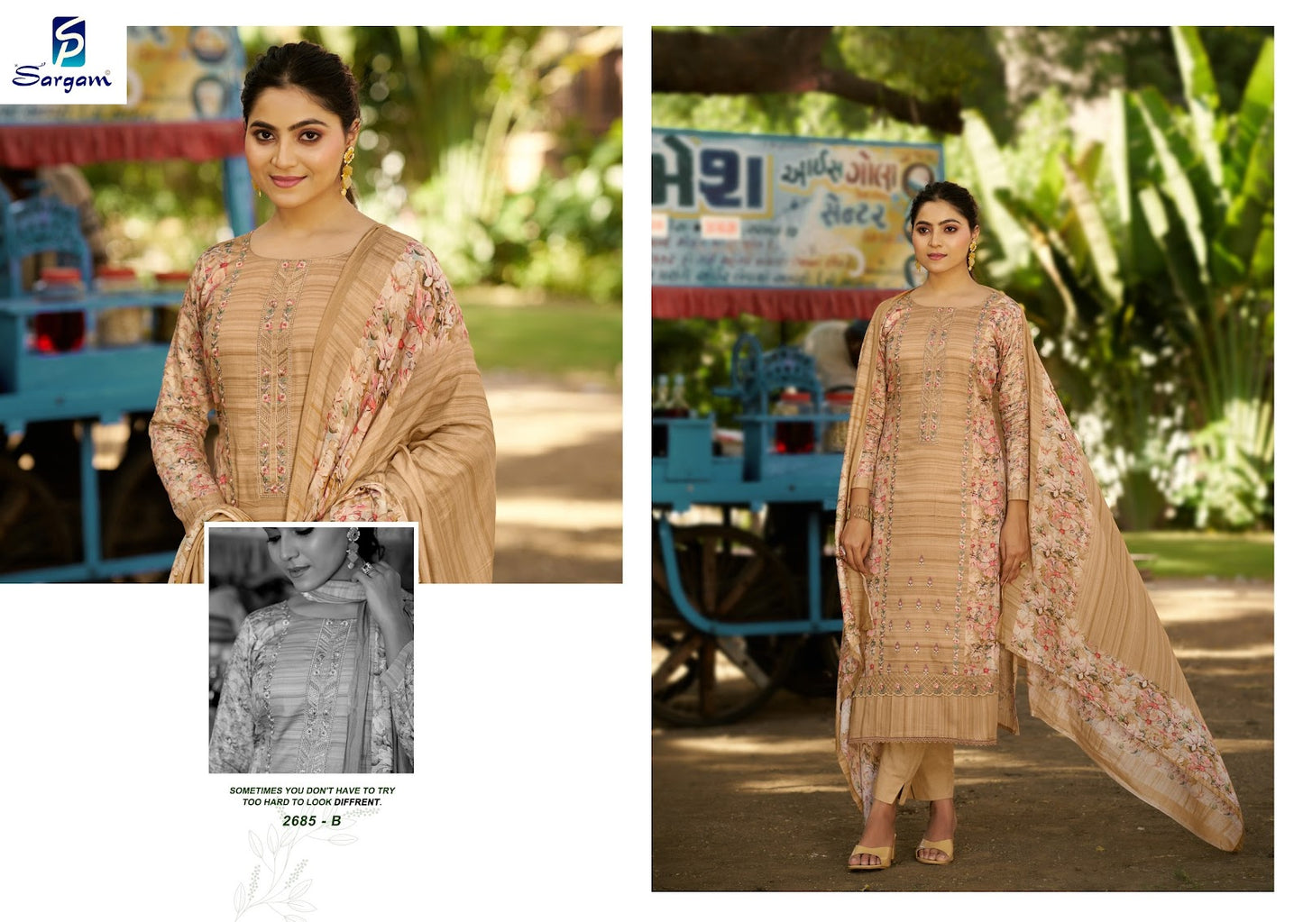 Chuski Sargam Prints Pure Jam Pant Style Suits Wholesale Price