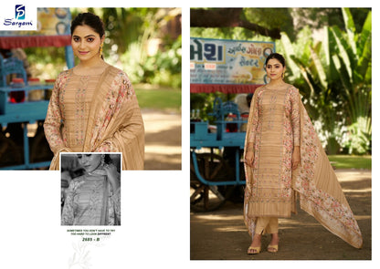 Chuski Sargam Prints Pure Jam Pant Style Suits Wholesale Price