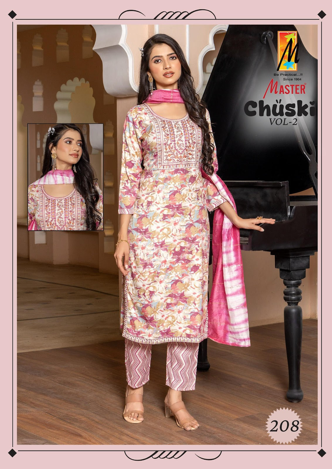 Chuski Vol 2 Master Capsule Print Readymade Pant Style Suits Wholesale Rate