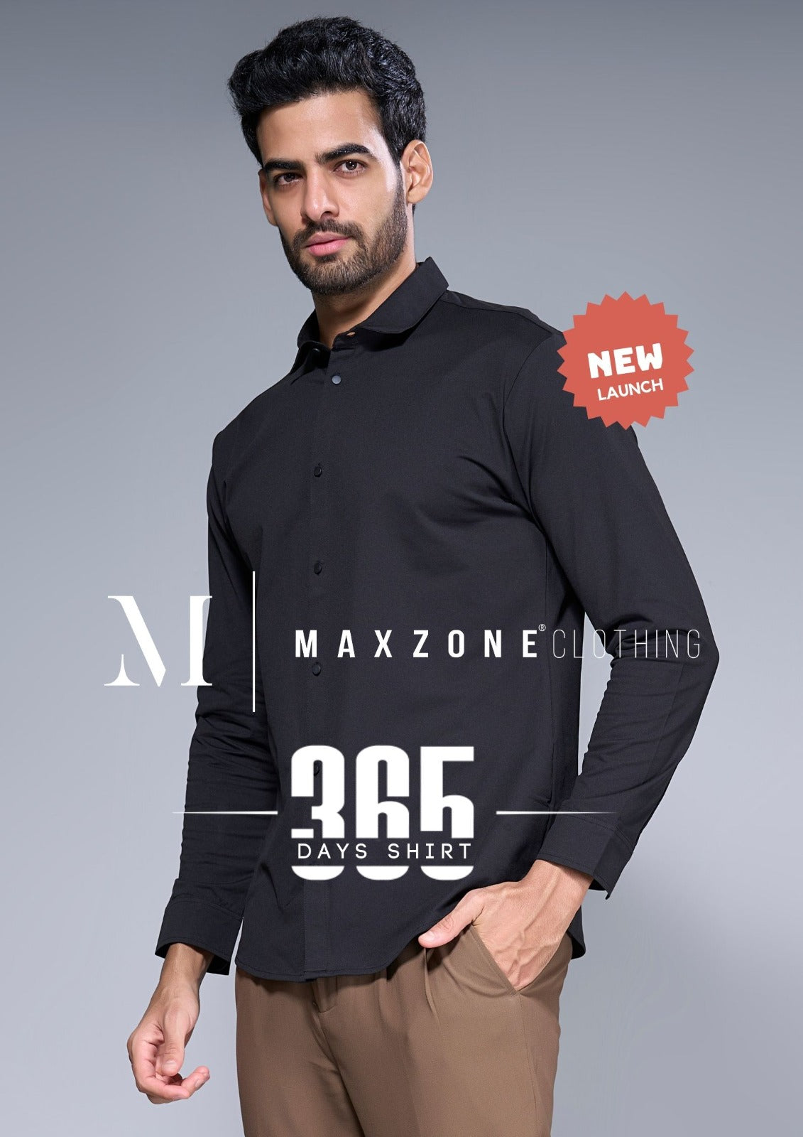 Ci J F1 2395 Full Sleeves Maxzone Clothing Lycra Mens Shirts Manufacturer India