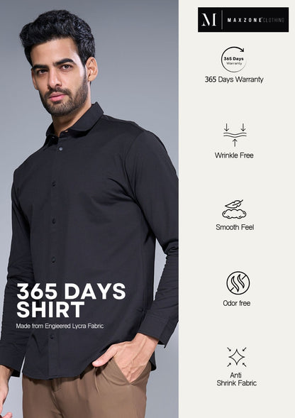 Ci J F1 2395 Full Sleeves Maxzone Clothing Lycra Mens Shirts Manufacturer India