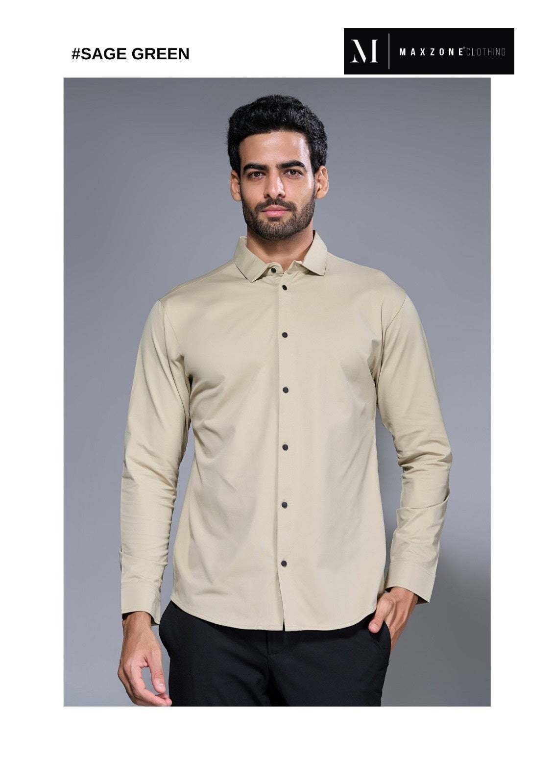 Ci J F1 2395 Full Sleeves Maxzone Clothing Lycra Mens Shirts Manufacturer India