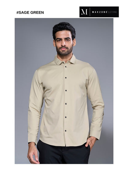 Ci J F1 2395 Full Sleeves Maxzone Clothing Lycra Mens Shirts Manufacturer India
