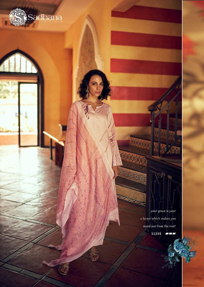 Cielle Sadhana Pure Jaam Plazzo Style Suits Wholesaler