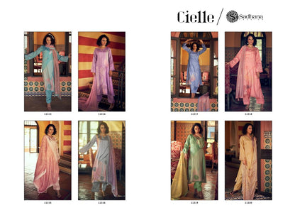 Cielle Sadhana Pure Jaam Plazzo Style Suits Wholesaler
