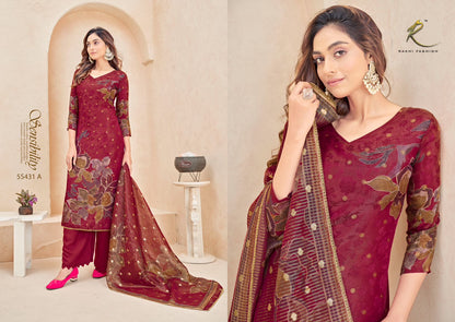 Cinderella Closet Rakhi Fashion Jacquard Pant Style Suits Exporter