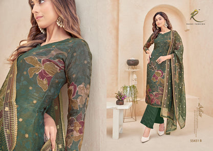 Cinderella Closet Rakhi Fashion Jacquard Pant Style Suits Exporter