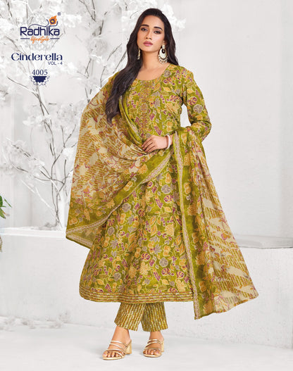 Cinderella Vol 4 Radhika Lifestyle Cotton Readymade Anarkali Suits Wholesaler India