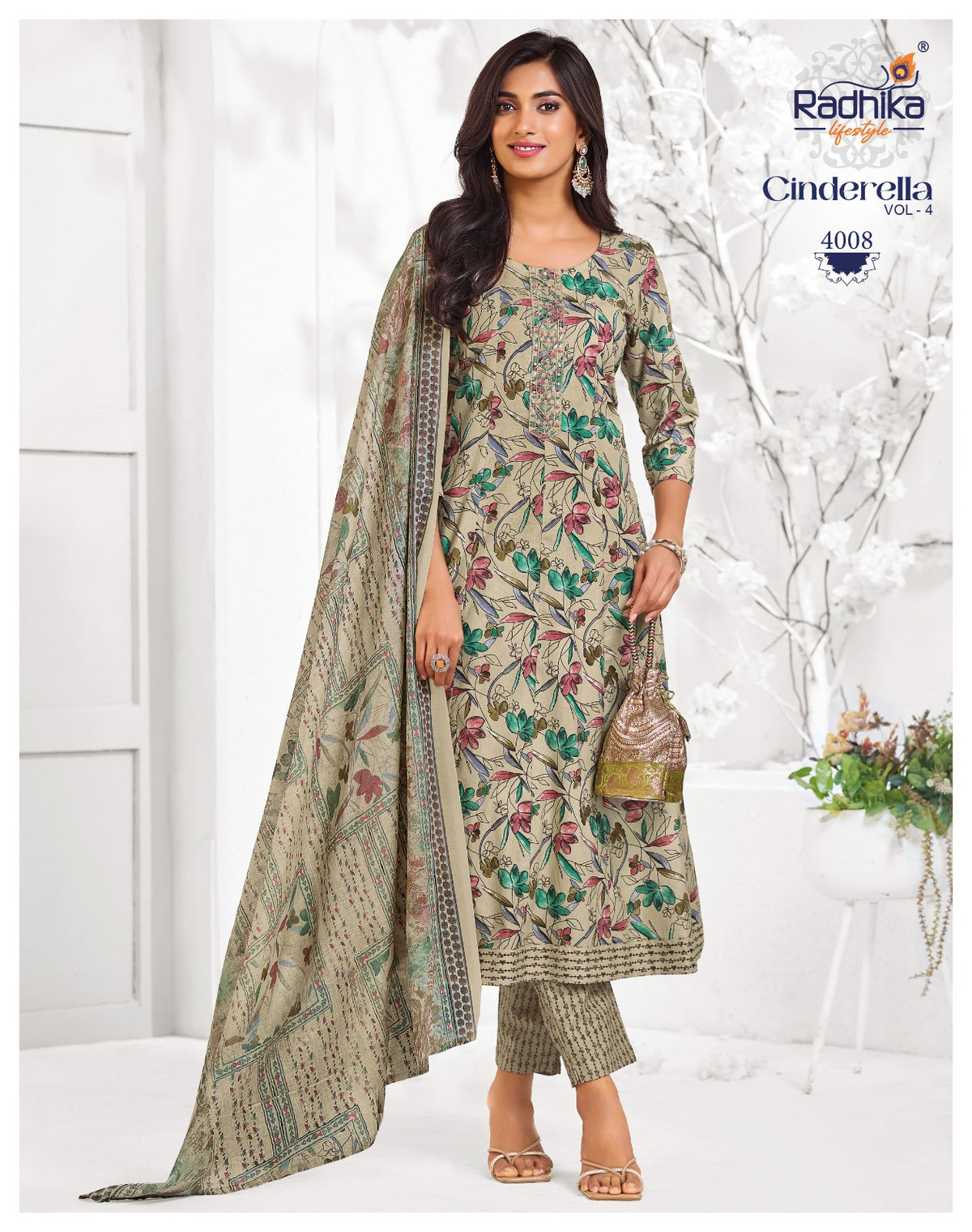 Cinderella Vol 4 Radhika Lifestyle Cotton Readymade Anarkali Suits Wholesaler India