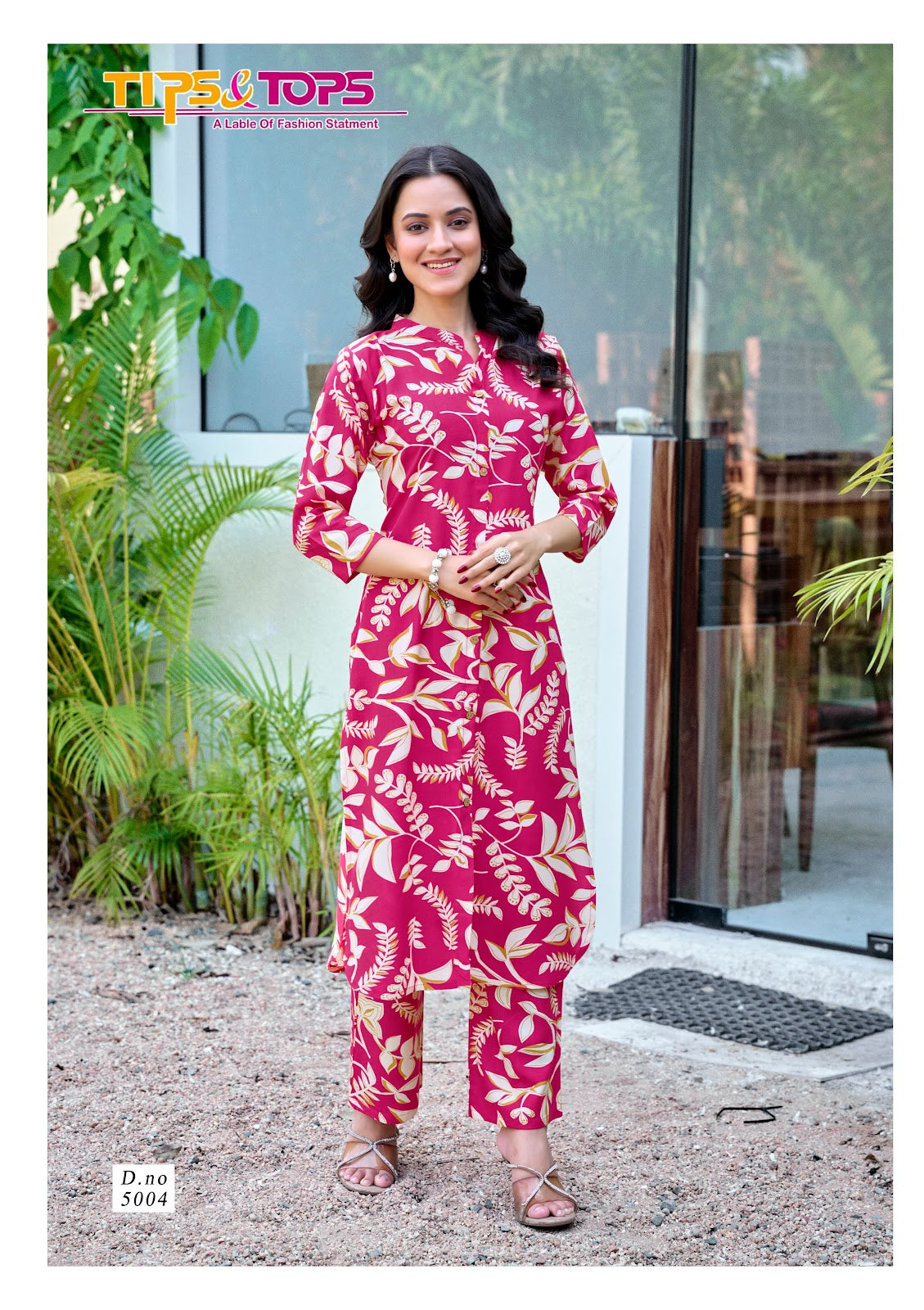 Cinderella Vol 5 Tips Tops Reyon Co Ord Set Manufacturer India