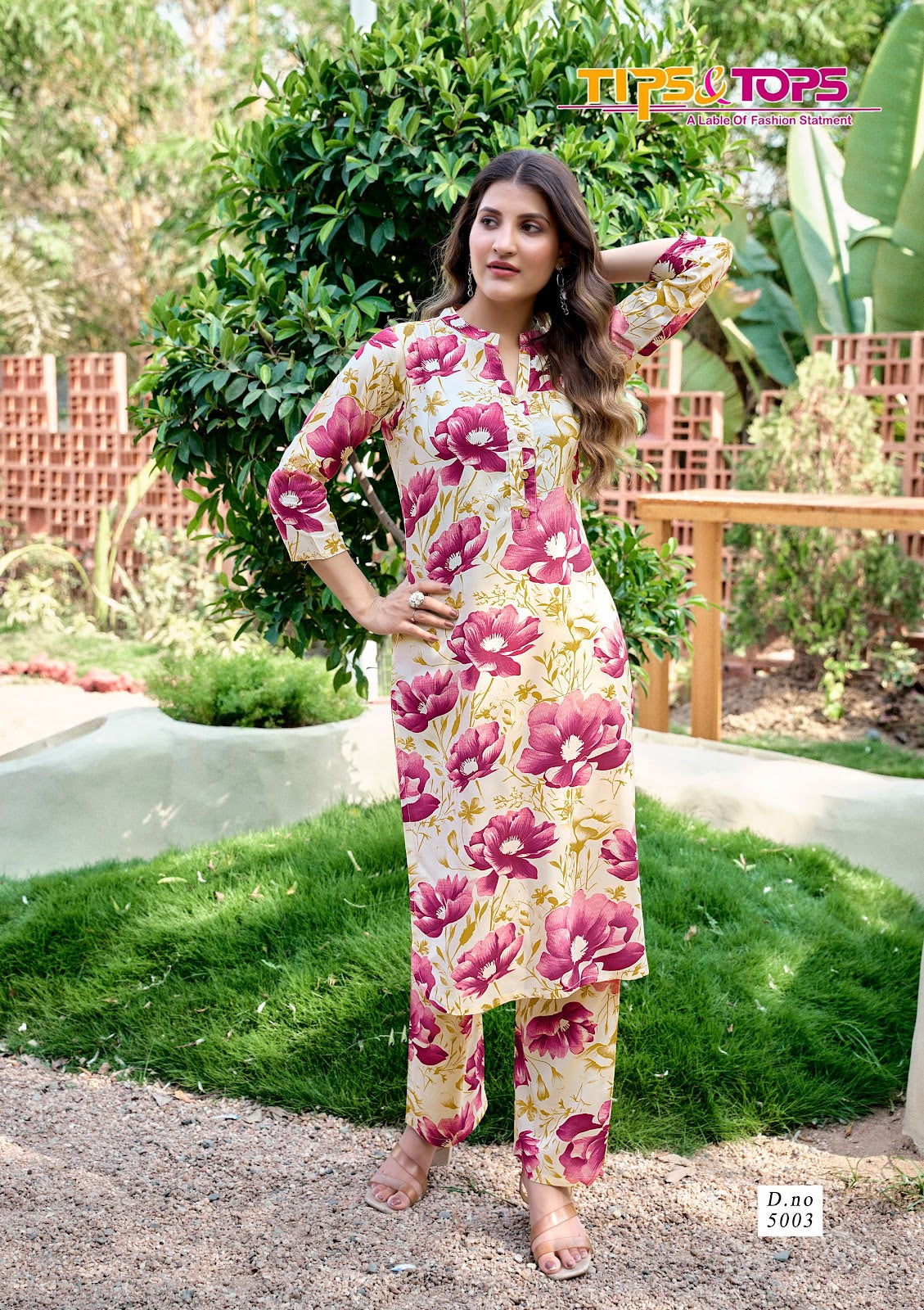 Cinderella Vol 5 Tips Tops Reyon Co Ord Set Manufacturer India