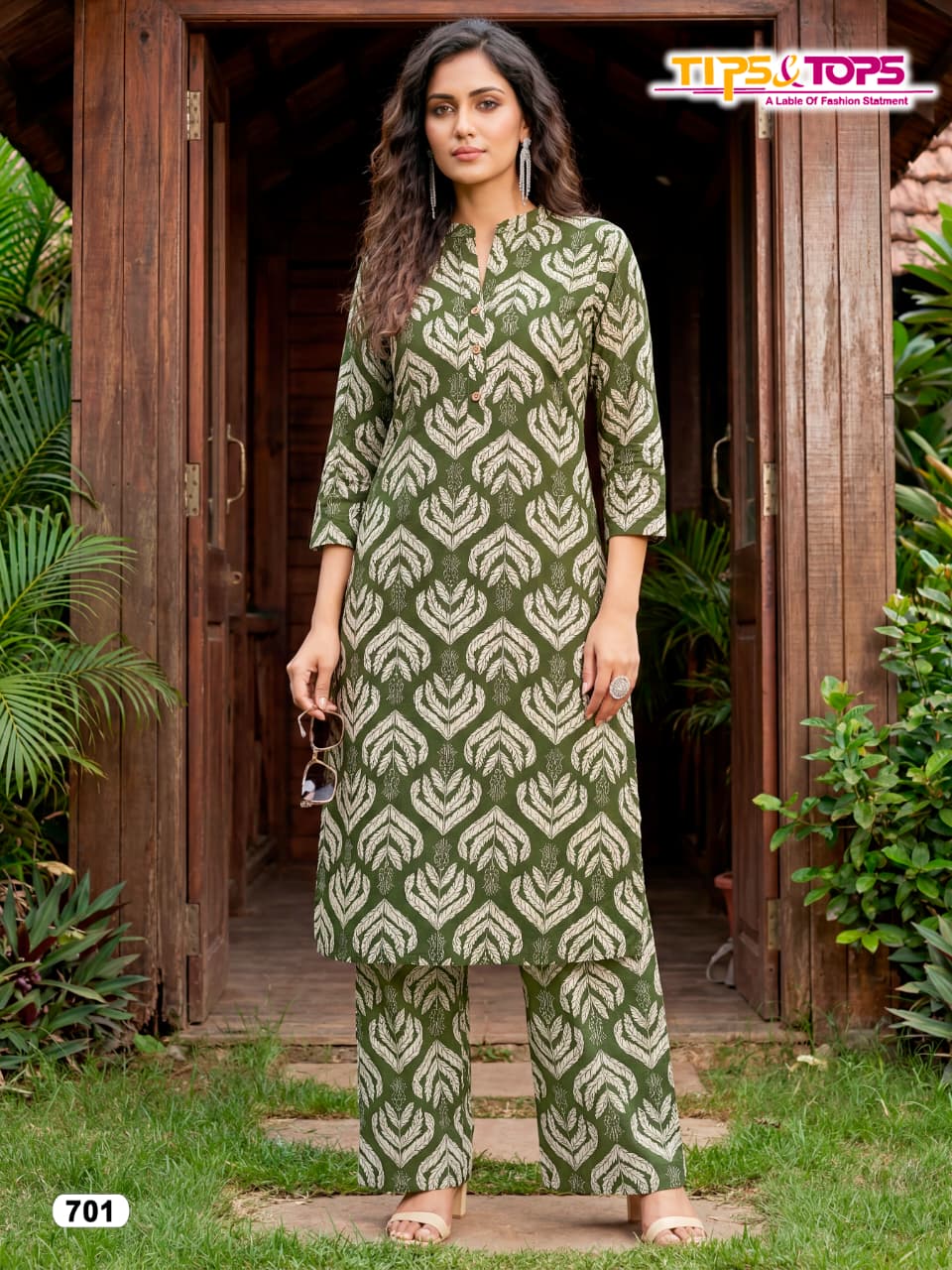 Cinderella Vol 7 Tips Tops Reyon Co Ord Set Manufacturer India